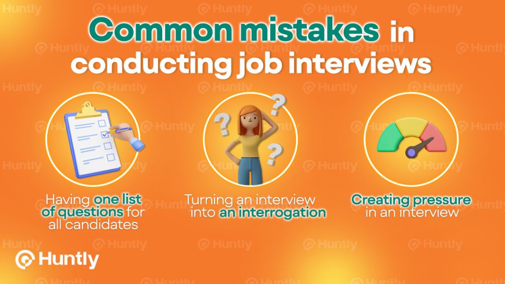 COMMON MISTAKES IN JOB INTERVIEWS