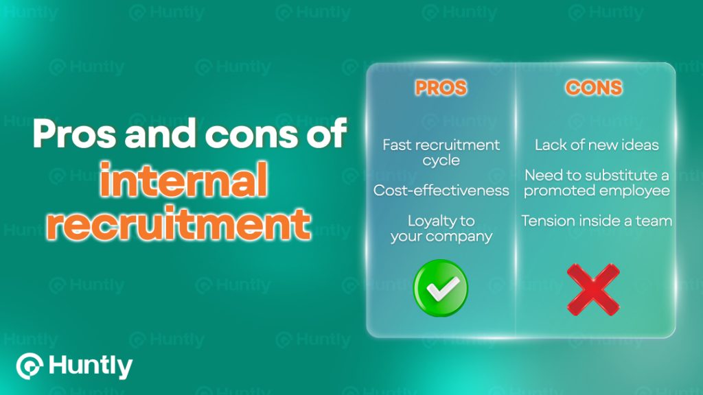 Pros and Cons of Internal Recruitment