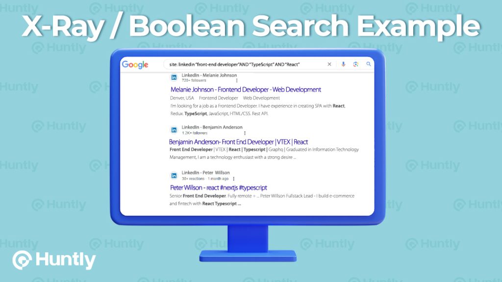 X-Ray or Boolean search example