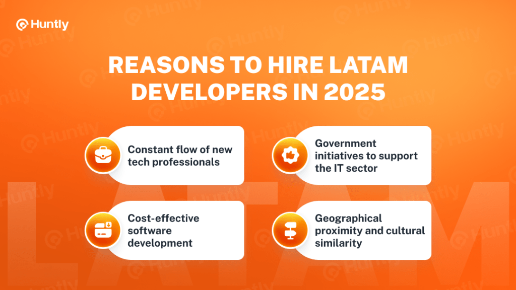 Reasons to hire LATAM developers in 2025